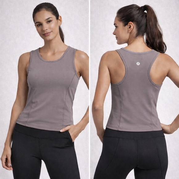 lululemon athletica Tops - Lululemon Athletica Gray Tank Top